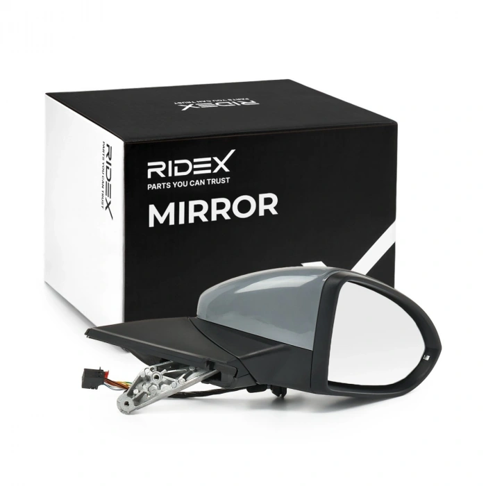 Vw Golf7 2013- Dış Dikiz Aynası Sağ Kör Noktalı-Serıt Asıstanlı (16H10P+2H2P Pın) (Oem No:5G1857508Ej)