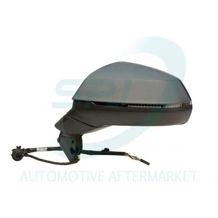 Vw A3 2010-2013 Dış Dikiz Aynası Sol Elektrikli Isıtmalı Astarlı Sinyallı (3 Kapılı) (8 Pın) (Oem No:8P1858531Fb)