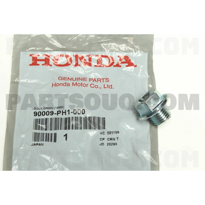 Japon Honda/Mazda/Mitsubishi/Suzuki 1.6:1.8:2.0 89- Karter Tapası Ve Pulu 220154S (Oem No:90009Ph1000)
