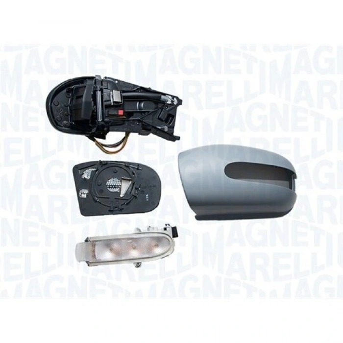 Mercedes 203 2000-2006 Dış Dikiz Aynası Sağ 13Pın-Elektrikli Katlanır Sinyallı Hafızalı Kor Noktalı (Govde) (Oem No:A2038107476)