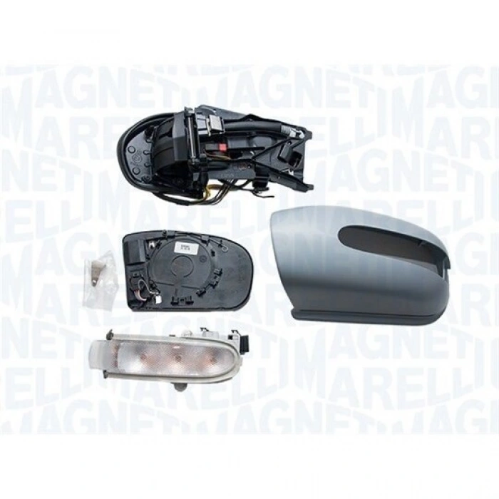 Mercedes 203 2000-2006 Dış Dikiz Aynası Sol Elektrikli Katlanır Sinyallı Hafızalı Kor Noktalı (Govde) (Oem No:A2038107576)