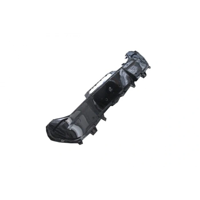 Peugeot 208 - 2024-2025 Arka Tampon Bandı Orta Sensör/Reflektör Delikli Gt (Plaka Yuvalı)(Tw) (Oem No: 16497974Xy)