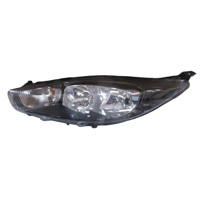 Ford Fiesta 2013-2017 Far Lambası Sol Elektrikli/Motorlu/Siyah (E Marklı) (Oem No: C1Bb13W030Ag)