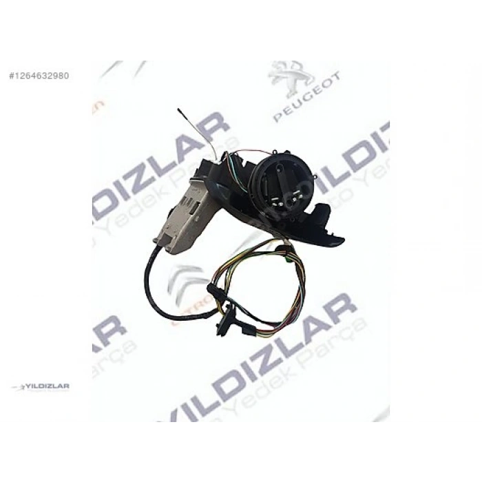 Citroen C4 2004-2011 Dış Dikiz Aynası Sağ (Isıtmalı Astarlı Sensörlü Mavı Cam) (Oem No: 8149Yn)