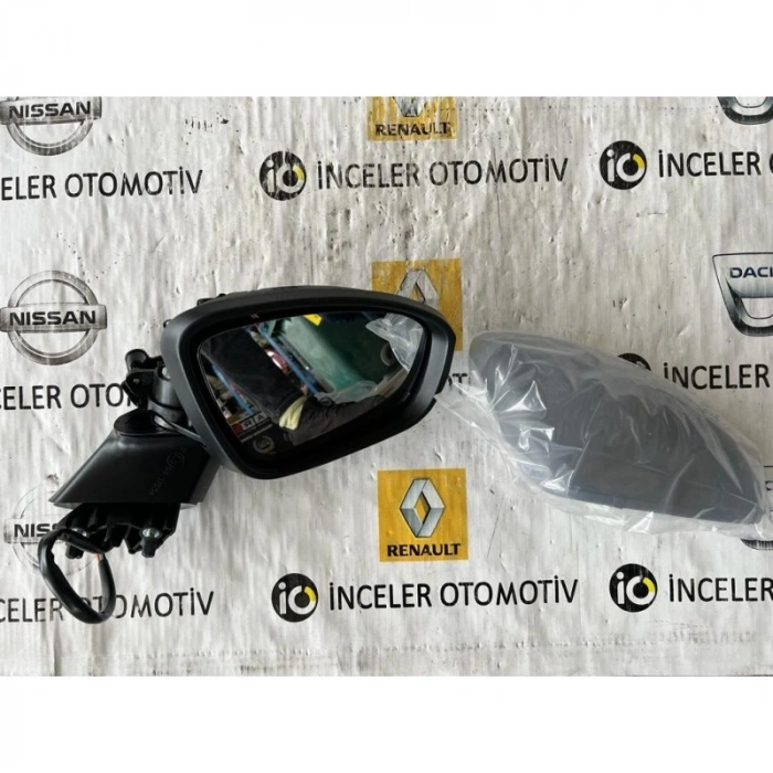 Renault Clio (2020 Yılında Çıkan Kasa) Dış Ayna Elektrikli Isıtmalı Otomatik Katlanır Sağ (Oem No: 963017280R)