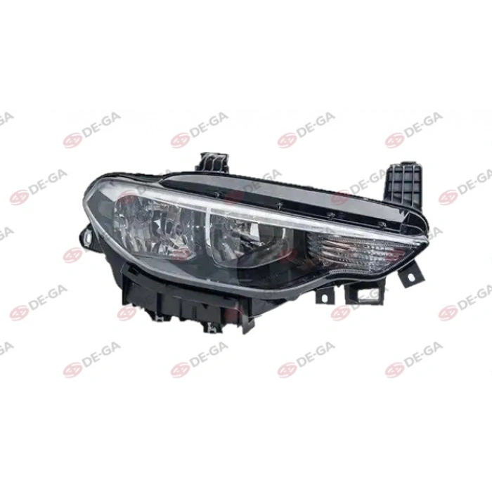 Fiat Egea 2015-2021 Ön Far Motorlu Siyah Sağ (Oem No: 52214456)