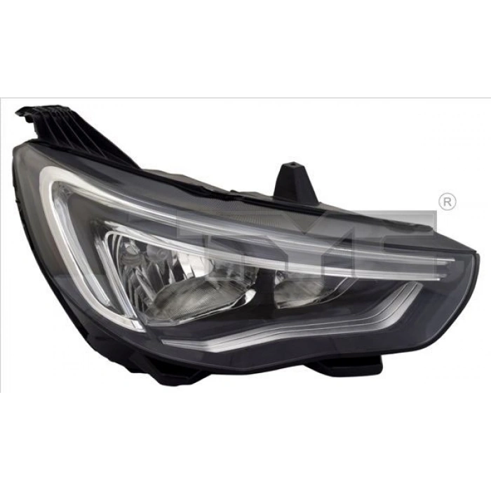 Opel Grandland X 2016-2020 Ön Far Elektrikli Motorlu Gündüz Ledli Sol (Oem No: Yp00015780)