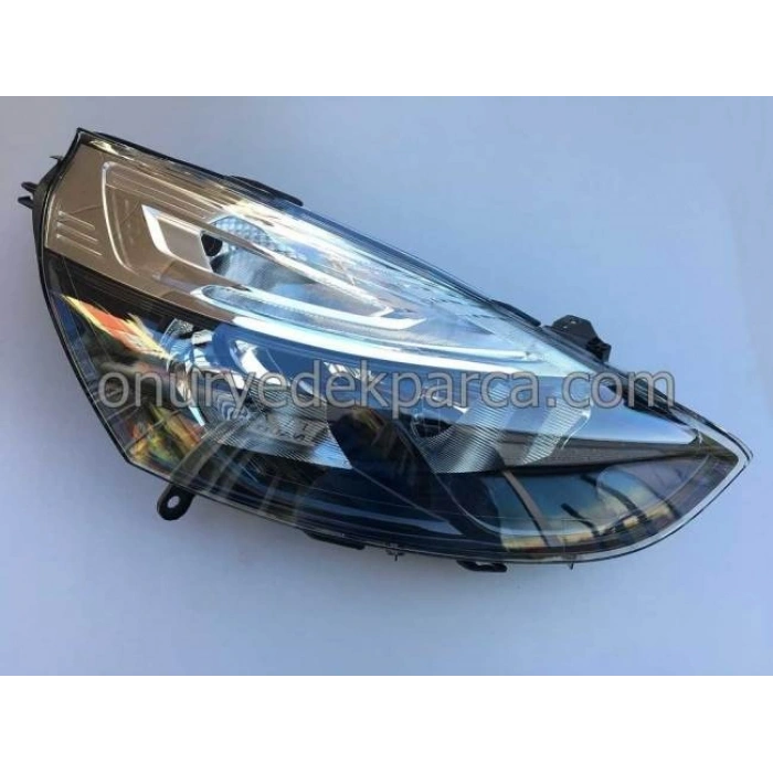 Renault Clio (2016 Yılında Çıkan Kasa) Ön Far Elektrikli Motorlu Siyah Hatchbak Sağ (Oem No: 260103421R)