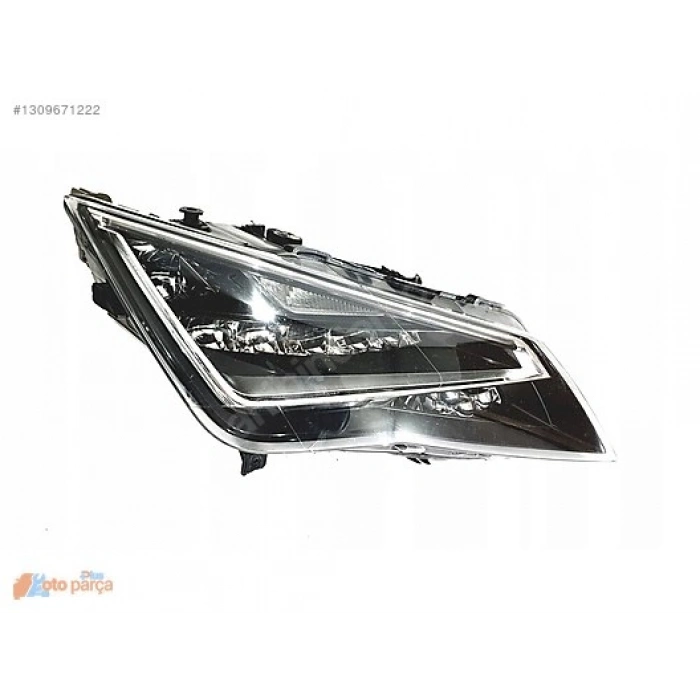 Seat Leon 2013-2016 Ön Far Elektrikli Motorlu Xenon Led Sağ (Oem No: 5F1941008B)