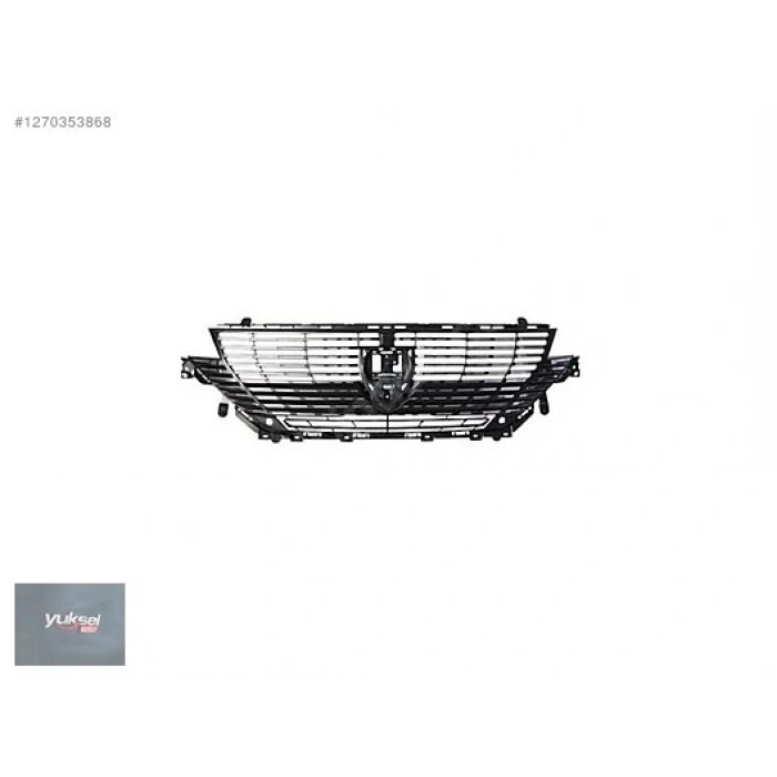Peugeot 308 - (2021 Yılında Çıkan Kasa) Ön Panjur 2 Sensör Delikli Nikelaj (Oem No: 16819718Vd)