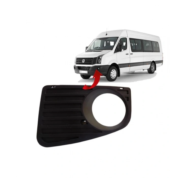 Volkswagen Crafter 2006-2016 Sis Lamba Kapağı Delikli) Sol (Oem No: 2E0807675)