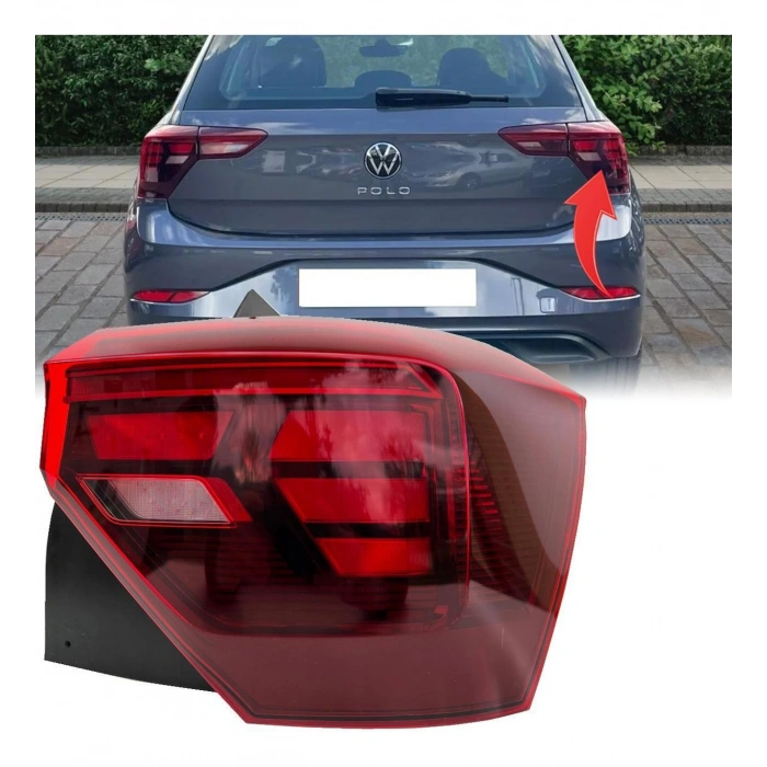 Volkswagen Polo (2021 Yılında Çıkan Kasa) Arka Stop Dış Sağ (Oem No: 2G0945096E)