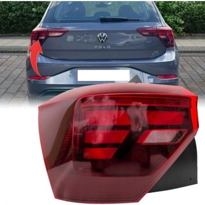 Volkswagen Polo (2021 Yılında Çıkan Kasa) Arka Stop Dış Sol (Oem No: 2G0945095E)