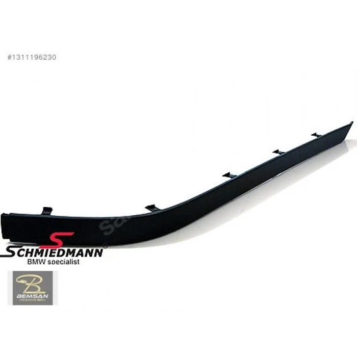 Bmw E39 1996-2000 5 Arka Tampon Kuşağı Siyah Sağ (Oem No: 51128184508)