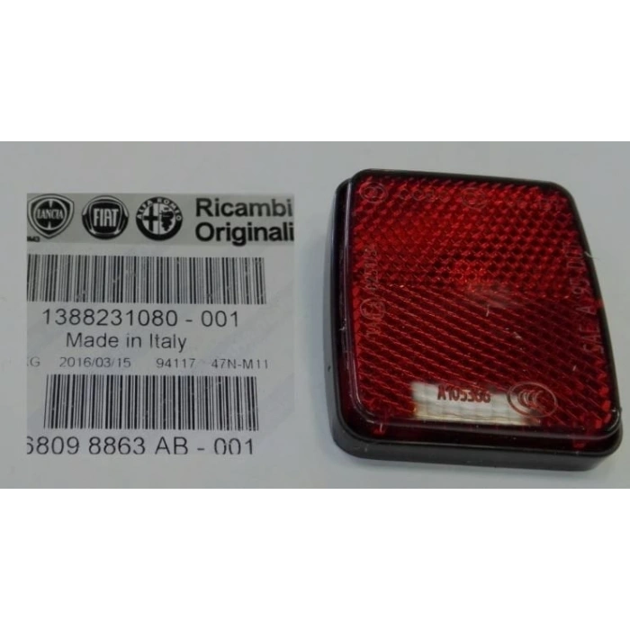 Fiat Doblo - Ducato - Citroen Jumper - Peugeot Boxer 2005-2010 Daıly Arka Tampon Reflektörü Std (Oem No: 1348401080)