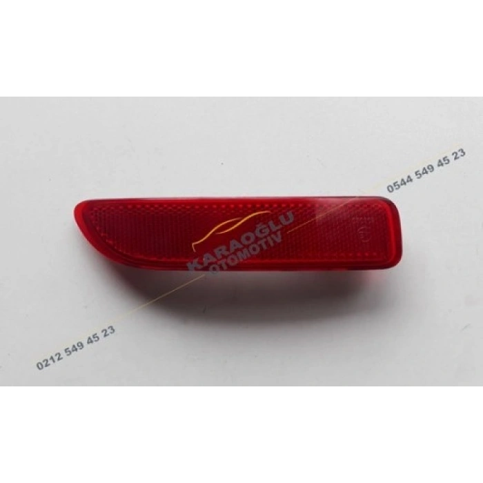 Dacia Logan 2008-2010 Arka Tampon Reflektörü Sağ (Oem No: 3202000635)
