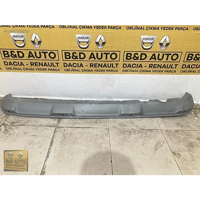 Renault Kangoo Arka Tampon Karlık  Alt Gri 24- (Oem No: 850702537R)