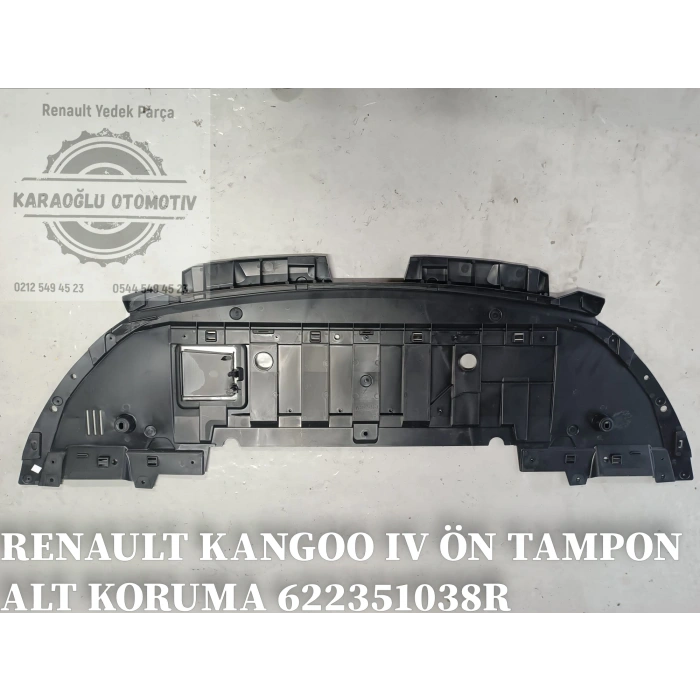 Renault Kangoo (2024 Yılında Çıkan Kasa) Ön Tampon Alt Koruma (Oem No: 622351038R)