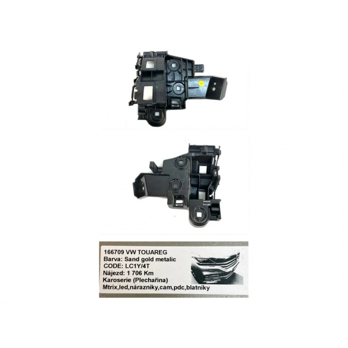 Volkswagen Touareg 2019-2023 Ön Tampon Braketi Alt Sağ (Oem No: 760807484A)