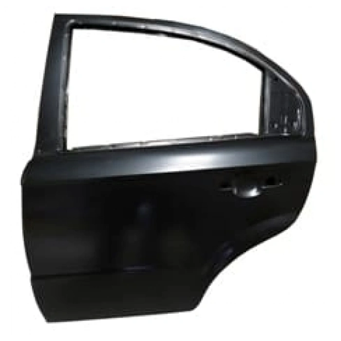 Chevrolet Aveo- Sd- 2007-2012; Arka Kapı Komple Sol (Çelik Barlı) Siyah (Bfn) Oem No: (96648859)