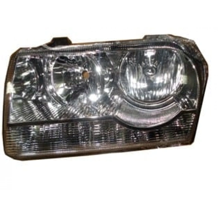 Chrysler 300C- 2005-2007; Far Lambası Sol Manuel (Altı Düz Tip) (Eagle Eyes) Oem No: (4805863Ad)