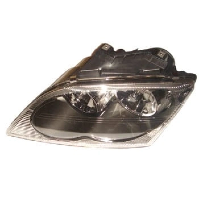Chrysler Pacıfıca- 2005-2006; Far Lambası Sol Manuel Siyah (Tyc) Oem No: (4857851Ac)