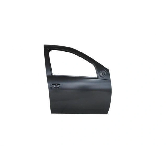 Dacia Duster- 2010-2017; Ön Kapı Komple Sağ Siyah Boyalı (İceli/Çekomastikli) (Tw) Oem No: (801006719R)