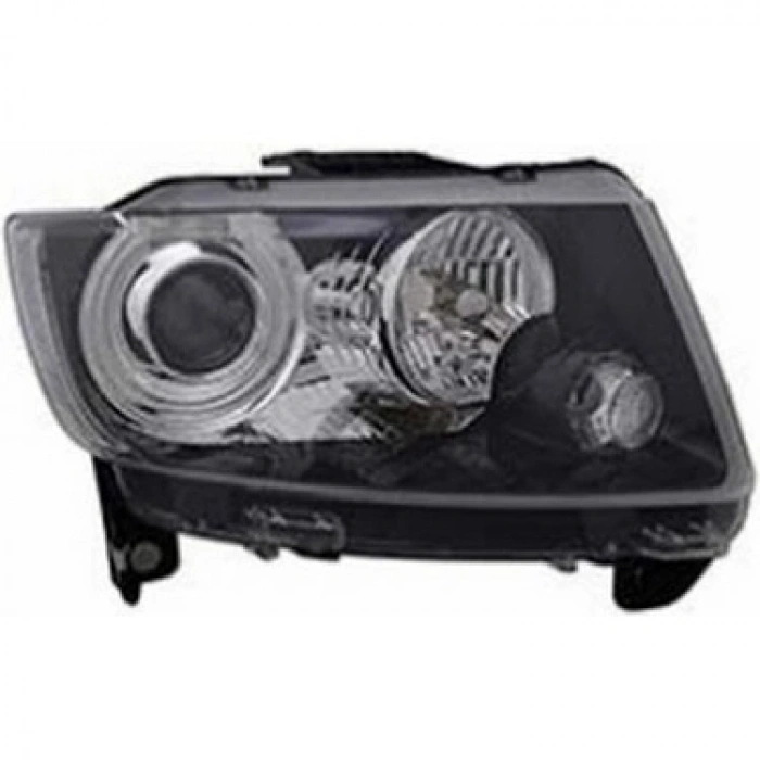 Jeep Compass 2014-2015 Ön Far Elektrikli Motorlu Siyah Sol (Oem No: 68185341Ab)