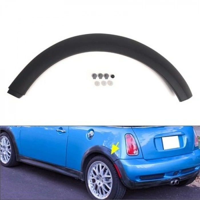 Mini Cooper 2001-2006 R50 Arka Çamurluk Dodik Plastiği Sol (Oem No: 51131505869)