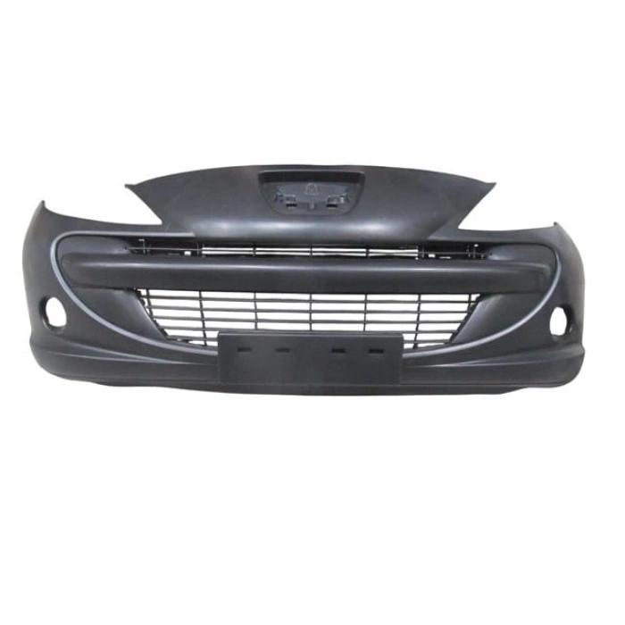 peugeot 206 plus- hb- 2010-2013  ön tampon sıyah panjurlu komple (sıs delıklı)(tw))