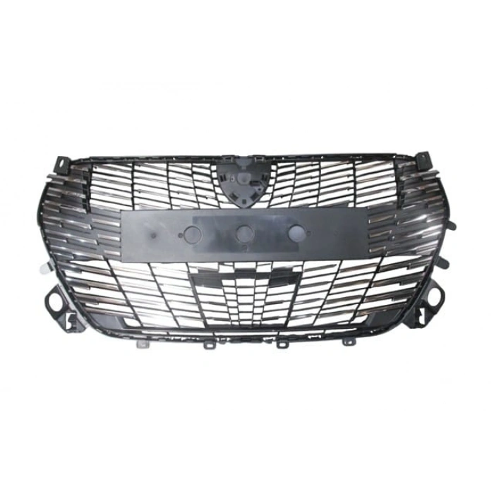 peugeot  208  2024-2025  ön panjur sıyah/nikelajlı/radar kapaklı (gt)(tw))