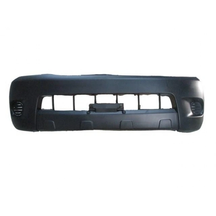 Toyota Hilux- Pıck Up Vıgo- D4D 2005-2009; Ön Tampon Siyah (Plastik 4X2 Dodik Deliksiz Sis Kapaklı)(Lm) Oem No: (52119-0K010)