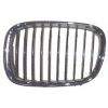 Bmw 5 Serisi 1996-2000 Ön Panjur Sağ Nikelajlı - Siyah (Tyg) (Adet) (Oem No:511138159316)