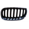 Bmw X3 2007-2010 Ön Panjur Sol Nikelajlı - Siyah (Adet) (Oem No:51133414903)