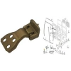 Ford Transit V184 V347 2001  Kapı Alt Menteşe Arka Sol 180 Derece (Oem No:Yc15V429A15Aj)