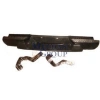 2007-2012 İsuzu D Max Pıck Up- Arka Tampon Siyah(Üstü Plastikli)(Bağlantı Ayakları İle Birlikte) (Adet) (Oem No:8973525820)