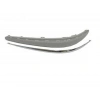 Mercedes E Class 2003-2006 Ön Tampon Bandı Sol Gri Astarlı - Nikelaj Çıtalı Sensör Deliksiz (Tw) (Adet) (Oem No:2118800512)