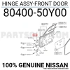 Kapı Menteşesi Sunny 1990-1996 Ön Sağ  Oem No: 80400-50Y00