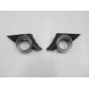 Peugeot 207 2006-2009 Sis Lamba Kapağı Sağ - Sol Set (2 Parça) Delikli Çerçevesi Gri (Adet) (Oem No:7452Hwx)