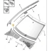 Ön Cam Alt Lastık Psa 301 B.M 2012- (Oem No: 1610580880)