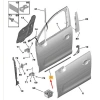 Ön Kapı Alt Fıtılı C3 B618 Psa Peugeot 97-00 (Oem No: 9818388180)