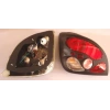 Ford Fiesta 2000-2002 Modifiye Stop Lambası Sağ - Sol Set 2 Parça Siyah - Kırmızı - Beyaz (Tyc) (Adet)