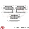 Fren Balatası Arka . Japon Avensis Verso (M2) 2.0:2.4 01-09 (Oem No: 04466-28070)
