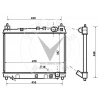 Su Radyatörü 350X478X18 Japon Yarıs (P1) 1.3 99-01 (Oem No: 16400-21060)