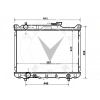 Su Radyatörü 598X425X26 Japon Grand Vıtara (Ht) 2.7 V6 01-03 (Oem No: 17700-52D10)