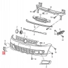 Sis Lamba Kapağı Caddy 10-15 (Sis Delikli) Sol (Oem No: 2K5853665A9B9)