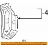 Toyota Yaris 2009-2011 Ön Panel Yan Parça Sağ (Far Yuva Sacı) (Oem No:5320252905)