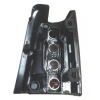 Citroen Berlingo 2004-2009 Stop Lambası Sol Kırmızı - Beyaz (Bagaj Kapağı Yana Açılan Tip) (Mars) (Oem No: 6350.Y8)