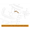 Tampon Bağlantı Braketi Arka Crv 15-18 Sağ-Sol Takım (Oem No: 71593-T1W-H01-71598-T1W-H01)