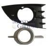 Renault Scenic 2 2007-2009 Sis Lamba Kapağı Sağ Delikli Siyah(Dış Çerçevesi Gümüş Gri)2Parça(Tyg (Oem No: 7701477302)